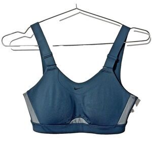NEW Nike DD0430-058 Alpha Padded Blue Adjustable Sports Bra Women's XS (A-C)